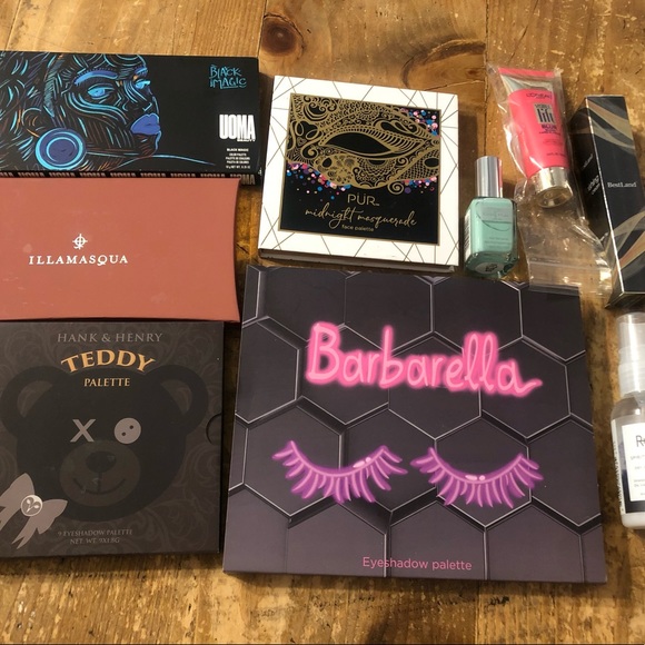 Eyeshadow Bundle with Makeup Hair Products and Nail Polish - Picture 2 of 11